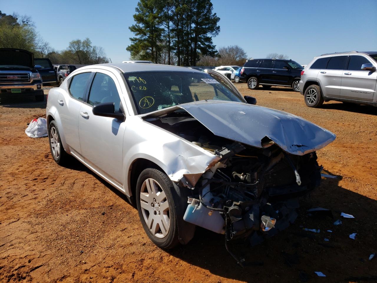 DODGE AVENGER EX 2011 with VIN 1B3BD4FB6BN591715 - Photo from auction