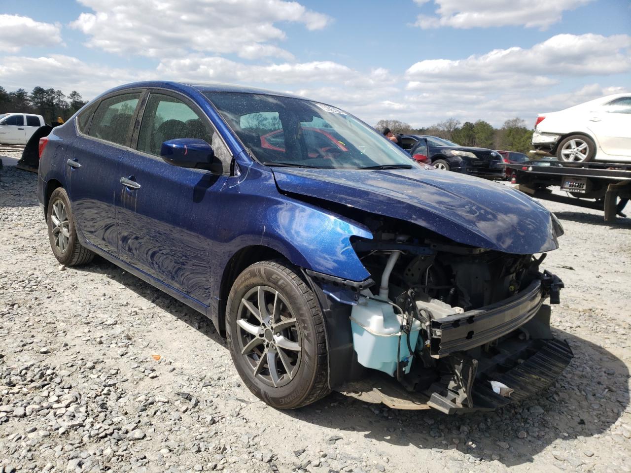 NISSAN SENTRA S 2017 with VIN 3N1AB7AP2HY389408 - Photo from auction