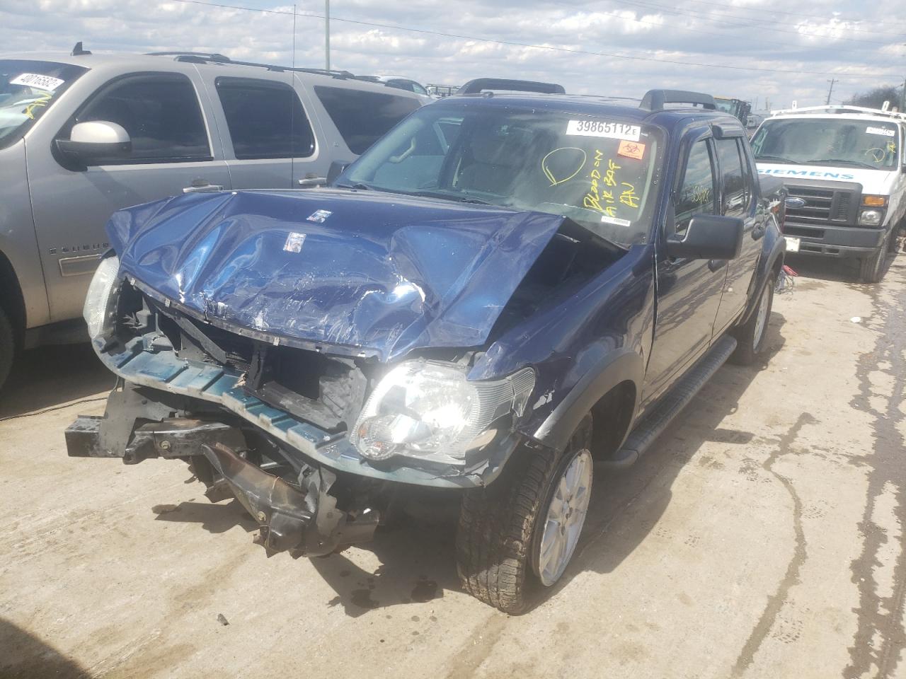 Photo 2 from auction – 2008 FORD EXPLORER S with VIN 1FMEU31E08UA20805