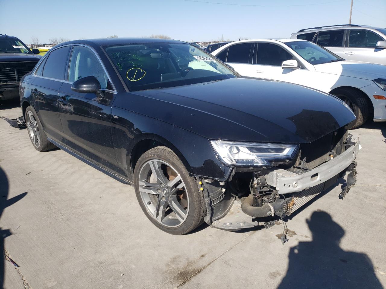 AUDI A4 PREMIUM 2017 with VIN WAULNAF49HN008155 - Photo from auction