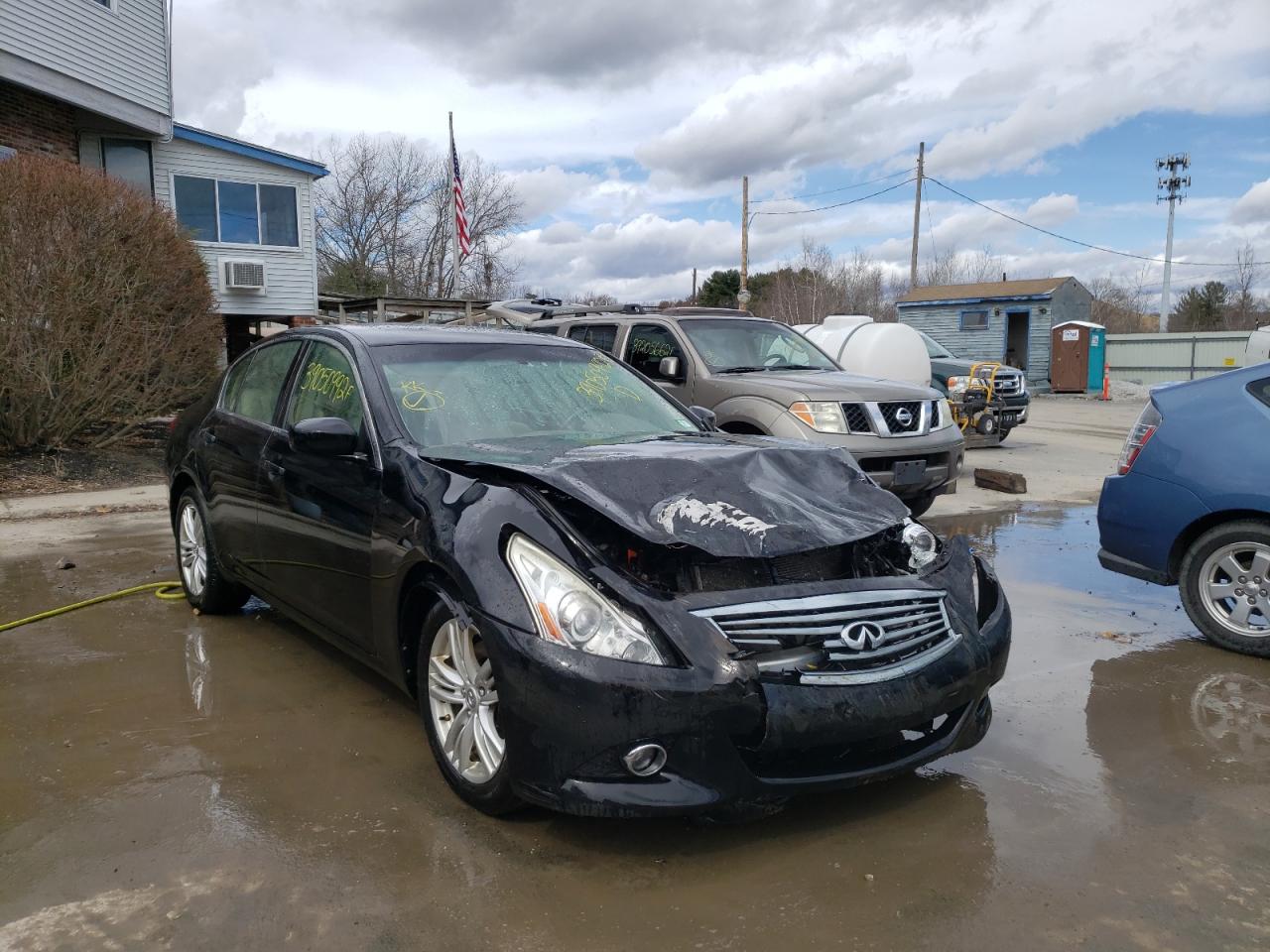 INFINITI G37 2012 with VIN JN1CV6AR5CM672263 - Photo from auction