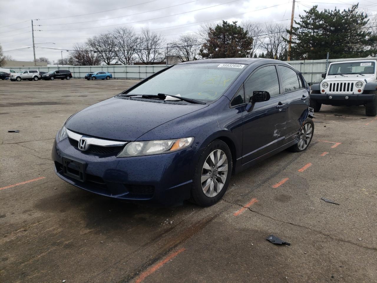 Photo 2 from auction – 2010 HONDA CIVIC with VIN 2HGFA1F88AH550023