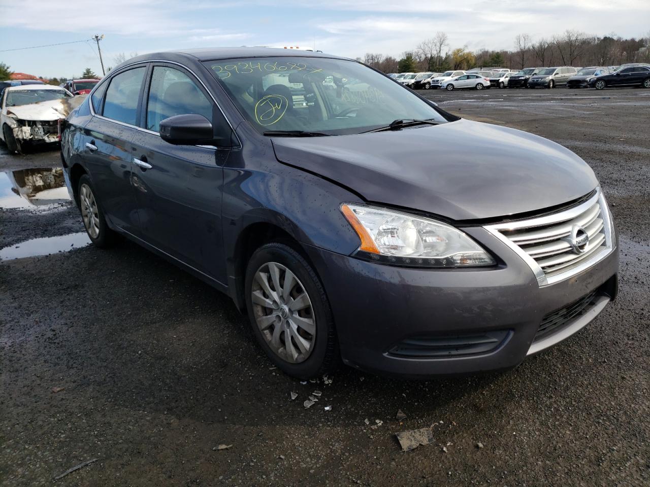 NISSAN SENTRA S 2015 with VIN 3N1AB7AP5FL644045 - Photo from auction