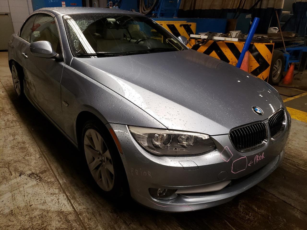 BMW 328 I 2011 with VIN WBADW3C5XBE540032 - Photo from auction