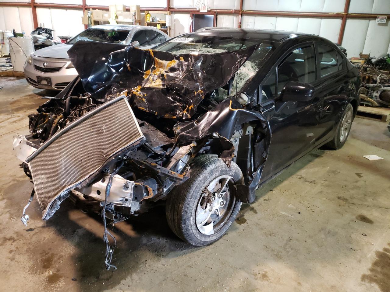 Photo 2 from auction – 2014 HONDA CIVIC LX with VIN 2HGFB2F54EH541401
