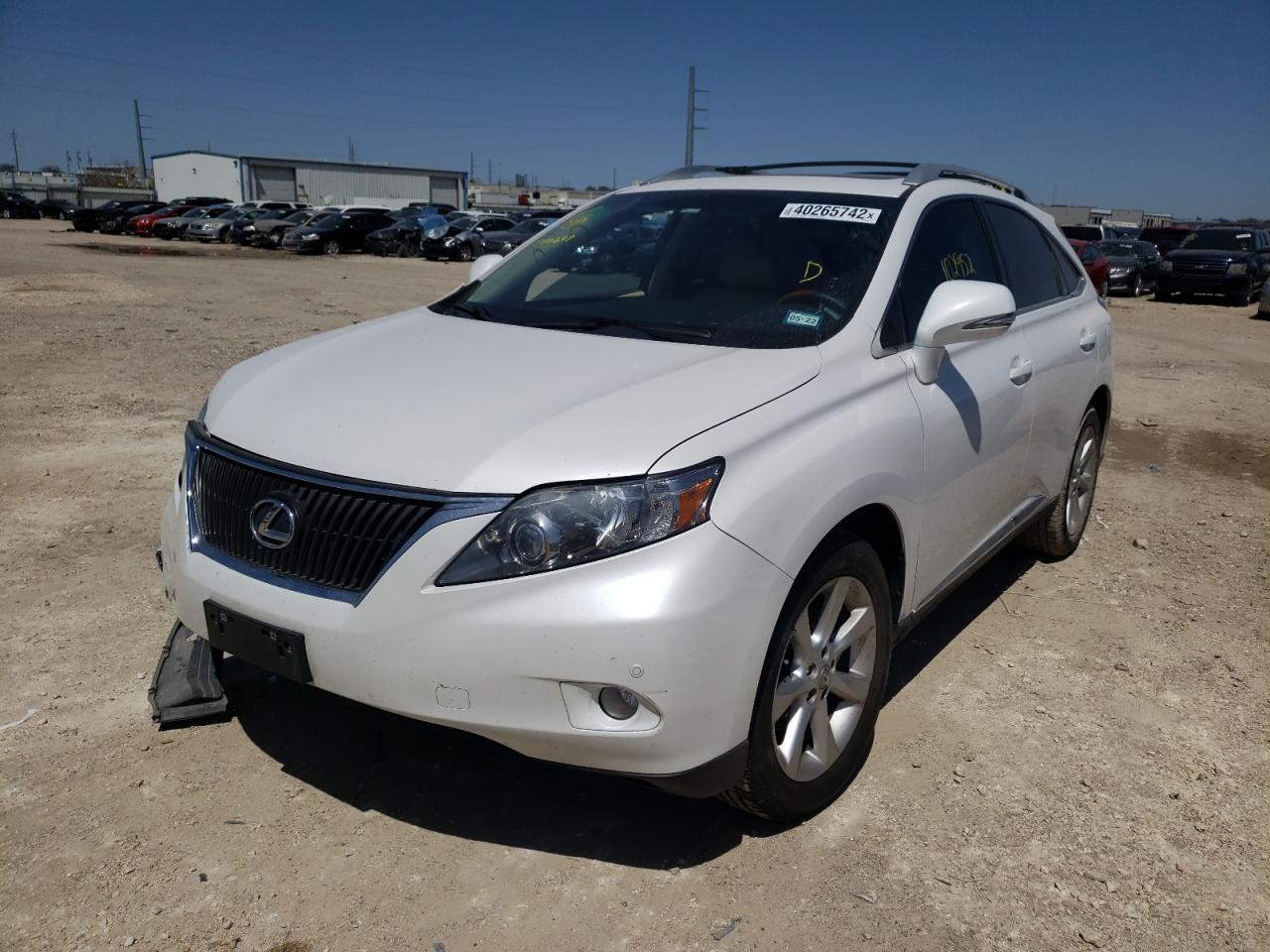 Photo 2 from auction – 2011 LEXUS RX 350 with VIN 2T2ZK1BA5BC046697