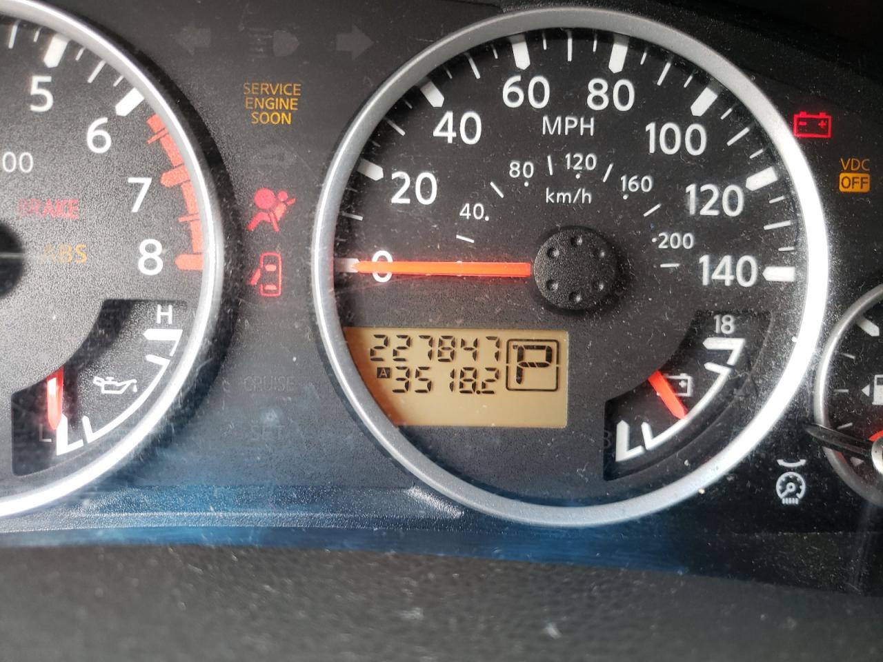 Photo 8 from auction – 2005 NISSAN PATHFINDER with VIN 5N1AR18W35C749952