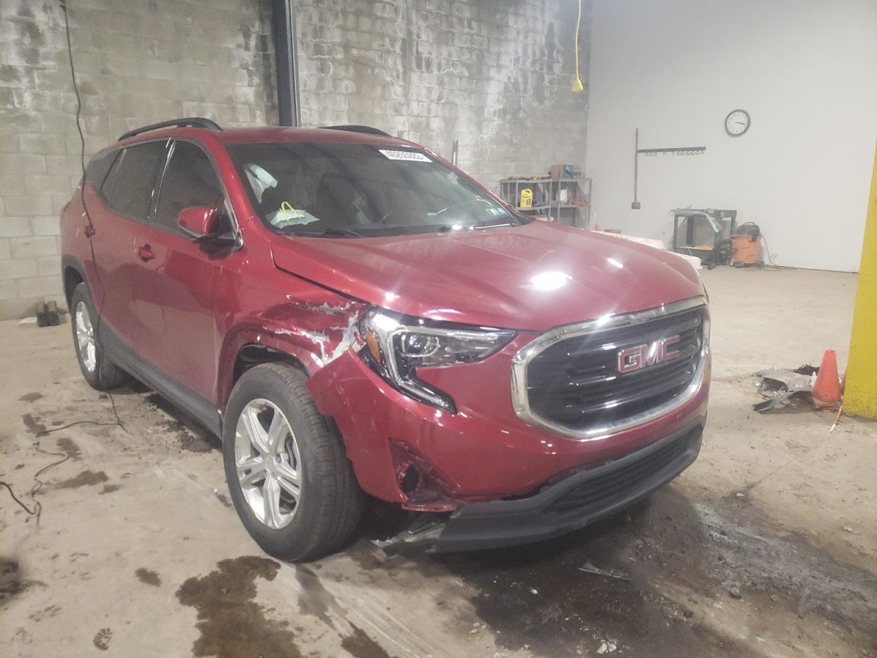 GMC TERRAIN SL 2018 with VIN 3GKALMEV8JL366028 - Photo from auction