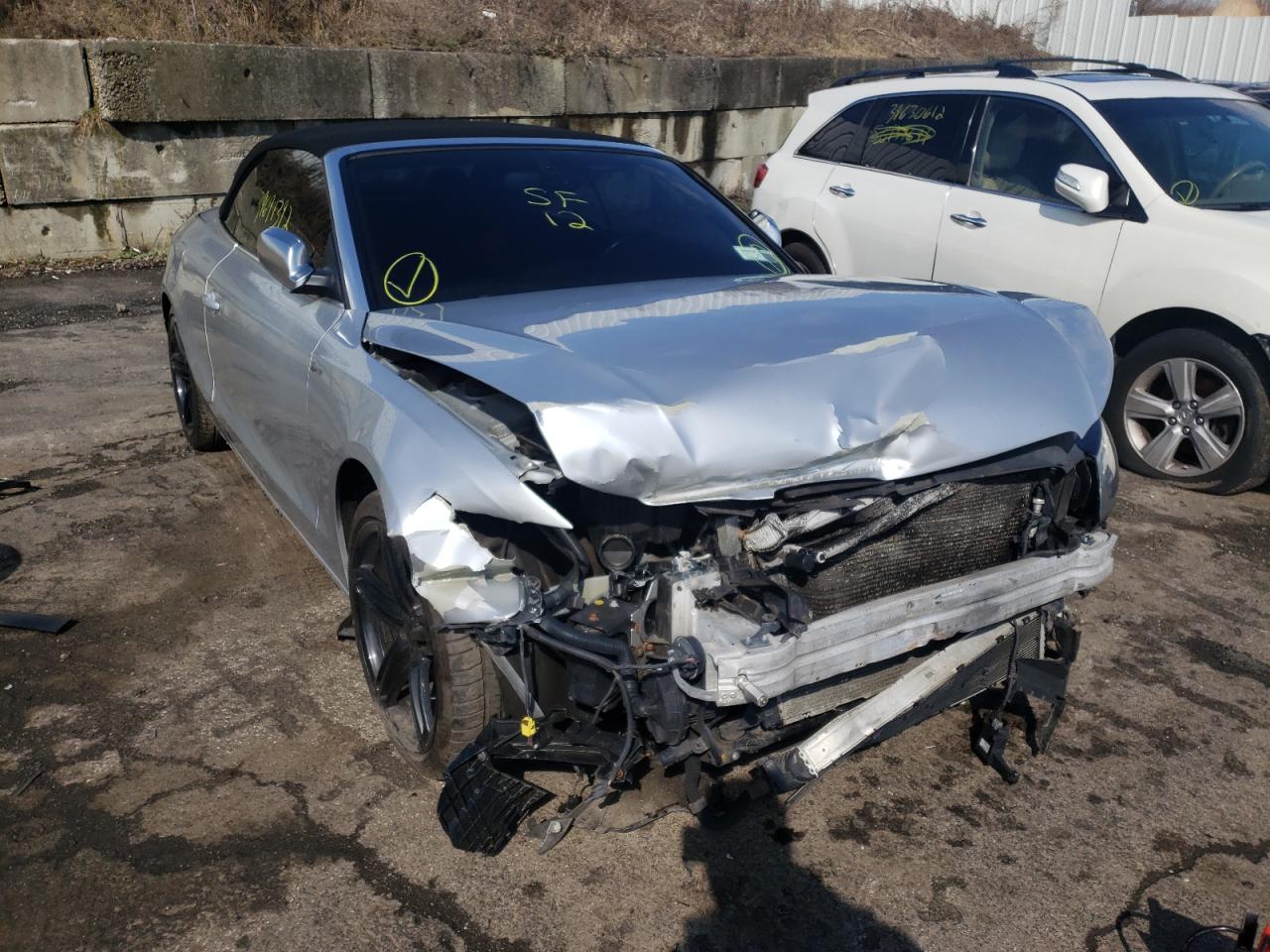 AUDI S5 PREMIUM 2012 with VIN WAUCGAFH2CN006849 - Photo from auction