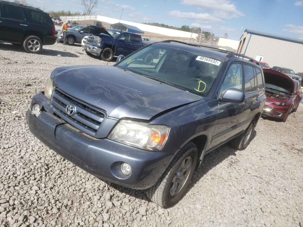 Photo 2 from auction – 2007 TOYOTA HIGHLANDER with VIN JTEGD21A470168719