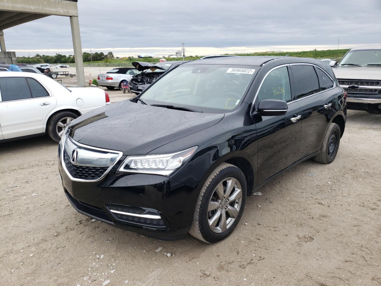 Photo 2 from auction – 2016 ACURA MDX ADVANC with VIN 5FRYD4H94GB006850