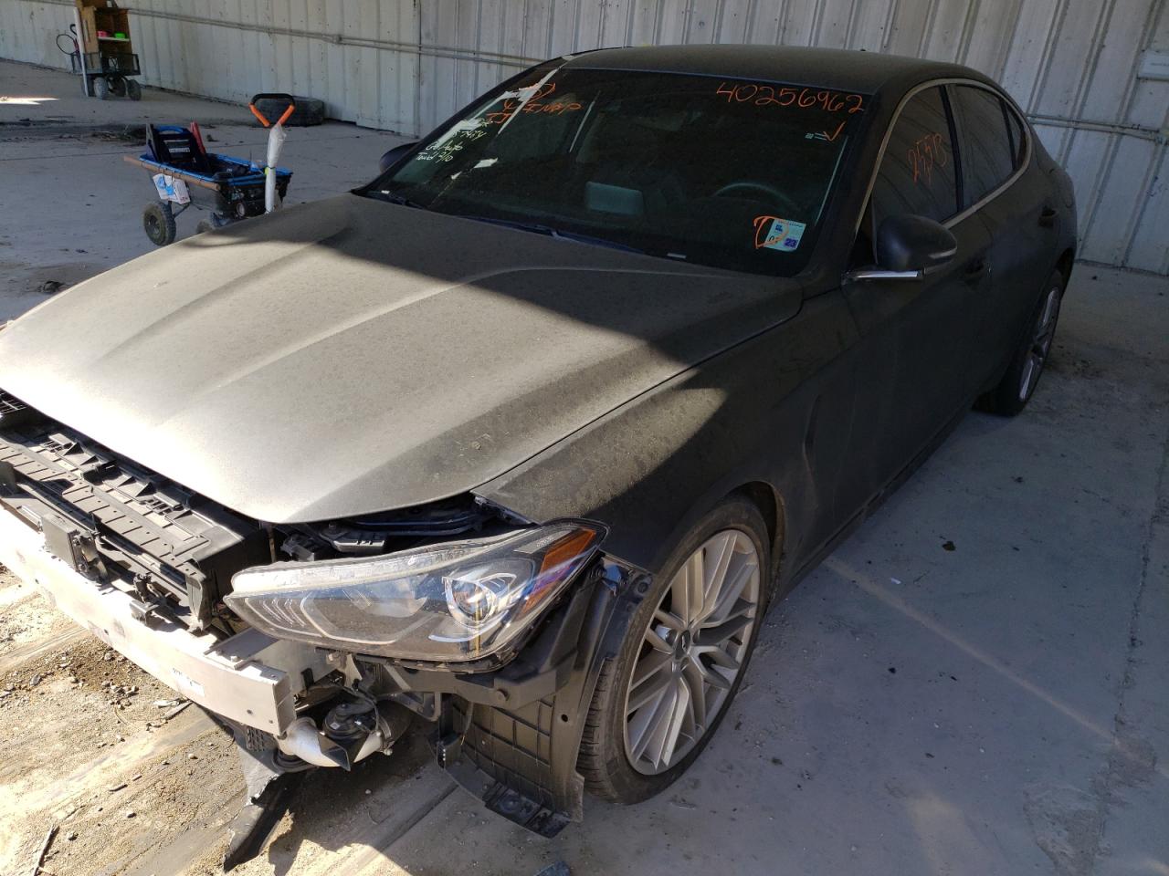 Photo 2 from auction – 2020 GENESIS G70 with VIN KMTG64LA7LU048666