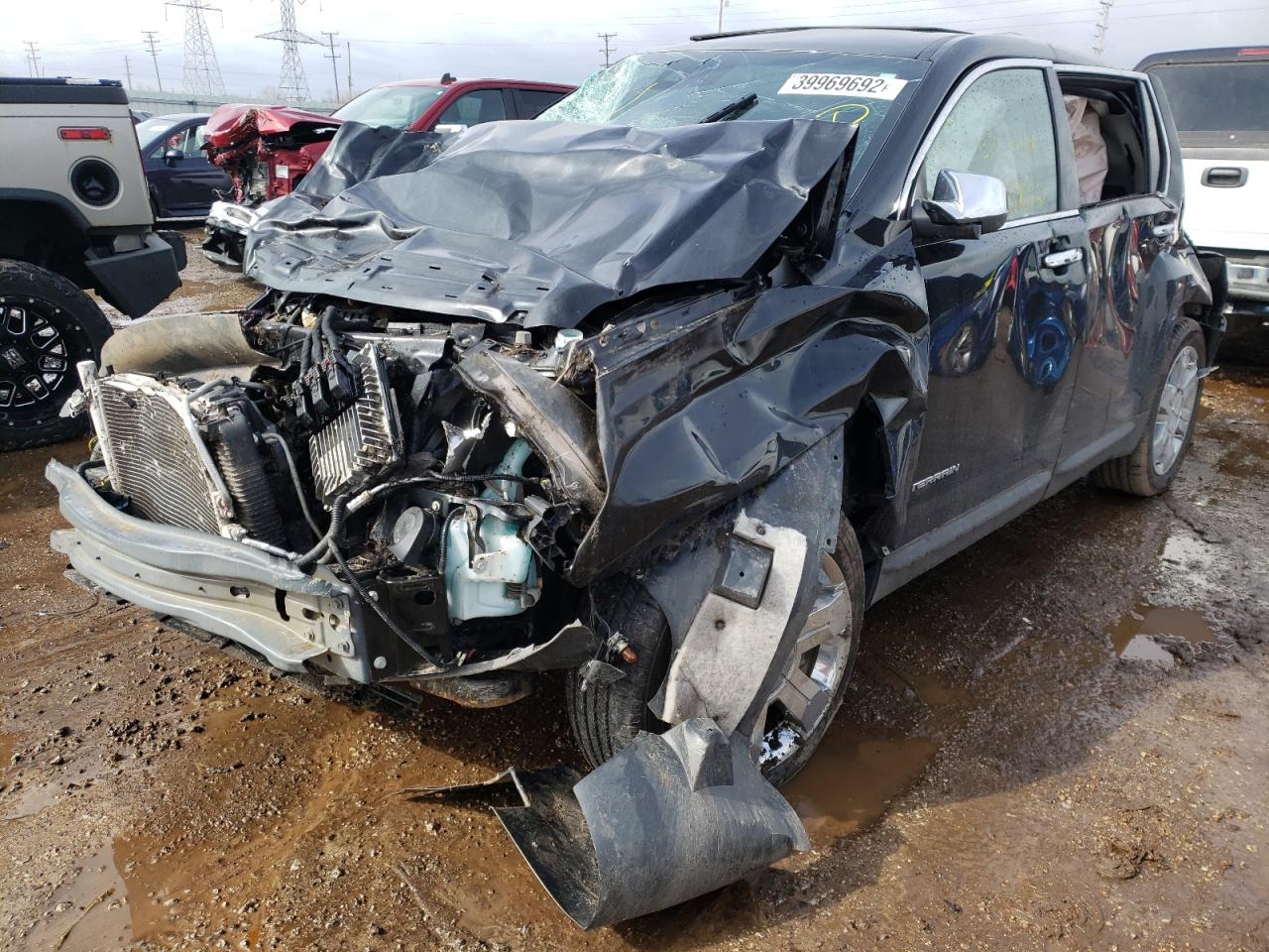 Photo 2 from auction – 2015 GMC TERRAIN SL with VIN 2GKFLTE36F6166954