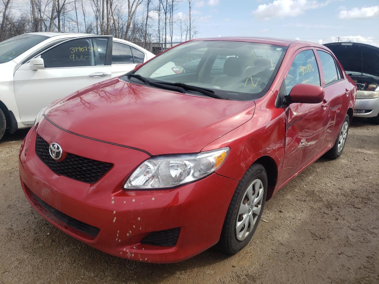 Photo 2 from auction – 2009 TOYOTA COROLLA BA with VIN 1NXBU40E79Z119200