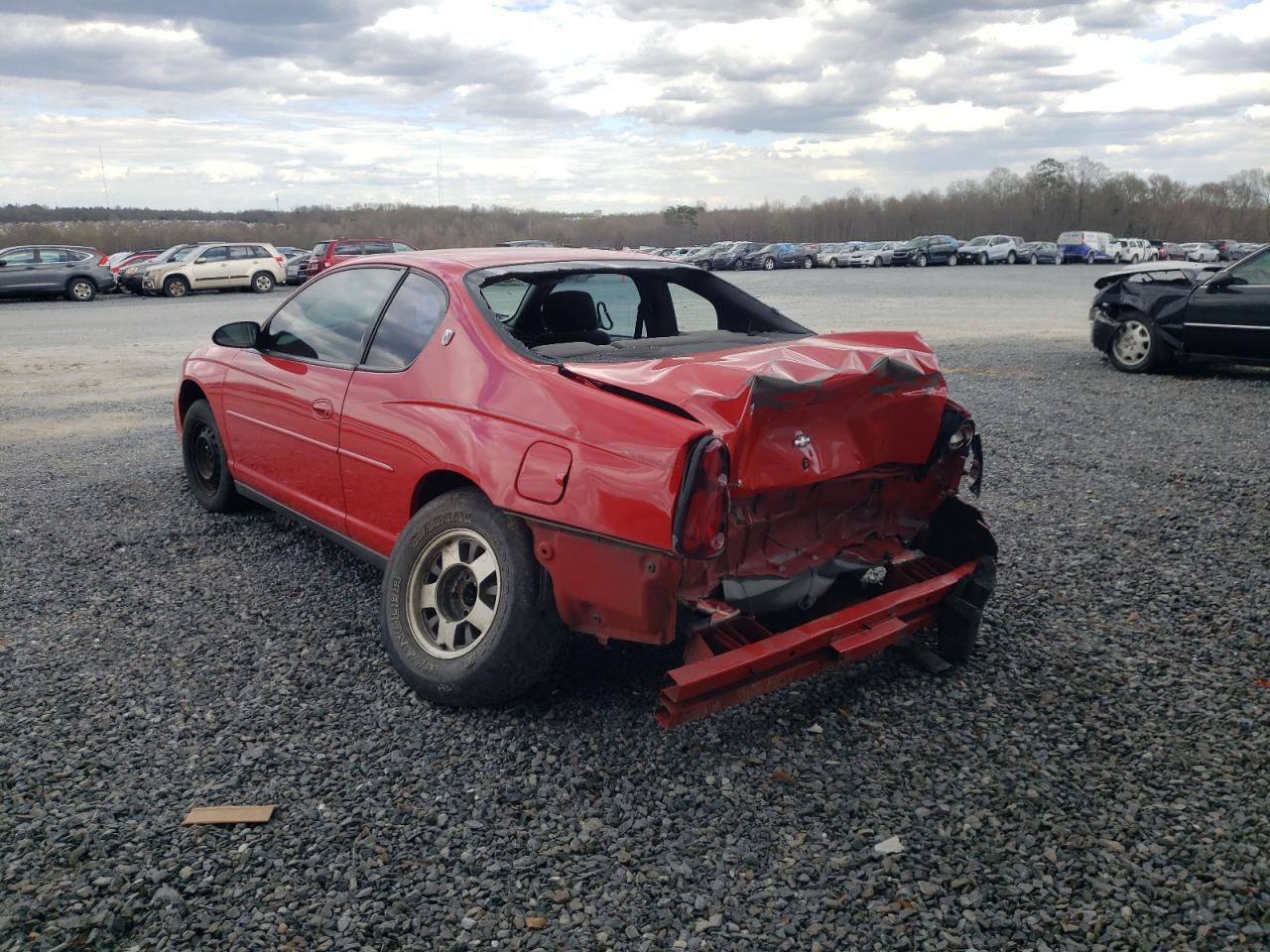 Photo 3 from auction – 2001 CHEVROLET MONTECARLO with VIN 2G1WW12E619305106