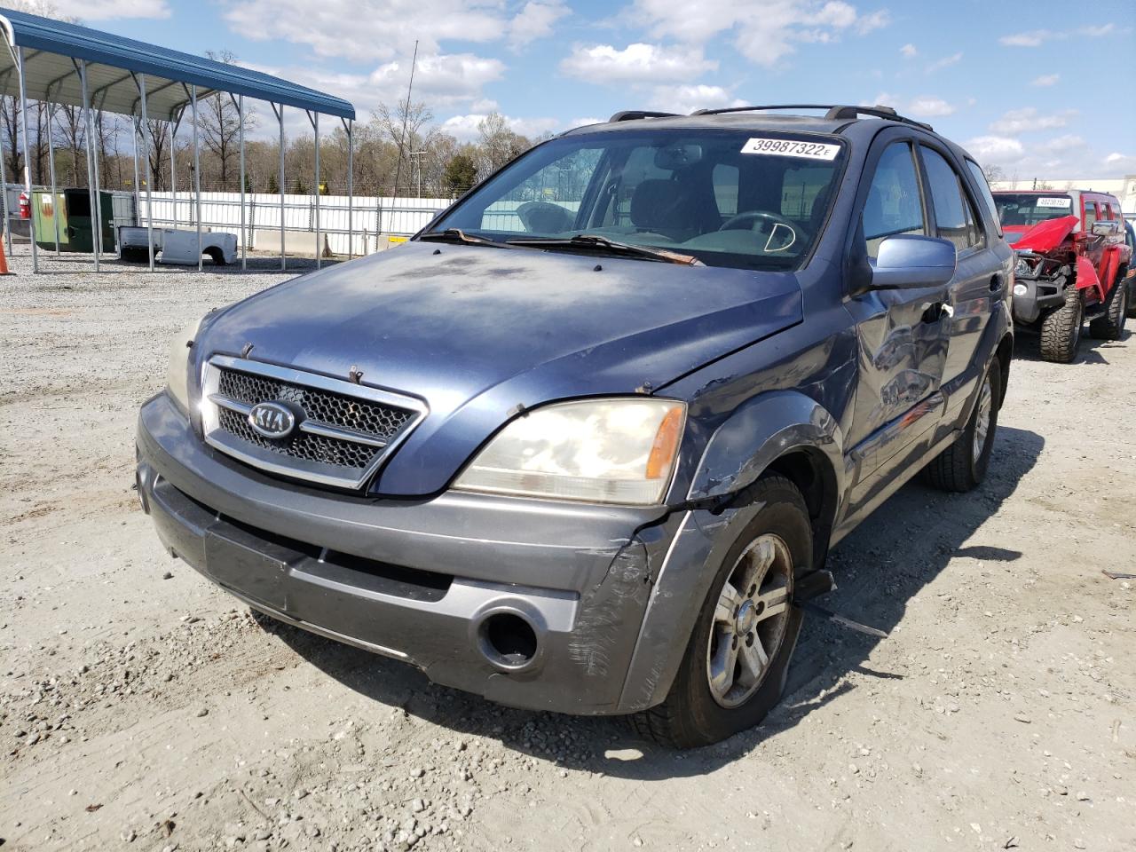 Photo 2 from auction – 2006 KIA SORENTO EX with VIN KNDJC733565553250