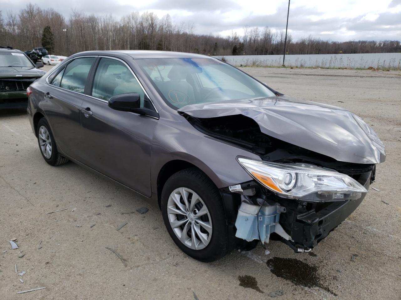 TOYOTA CAMRY LE 2017 with VIN 4T1BF1FK1HU307067 - Photo from auction