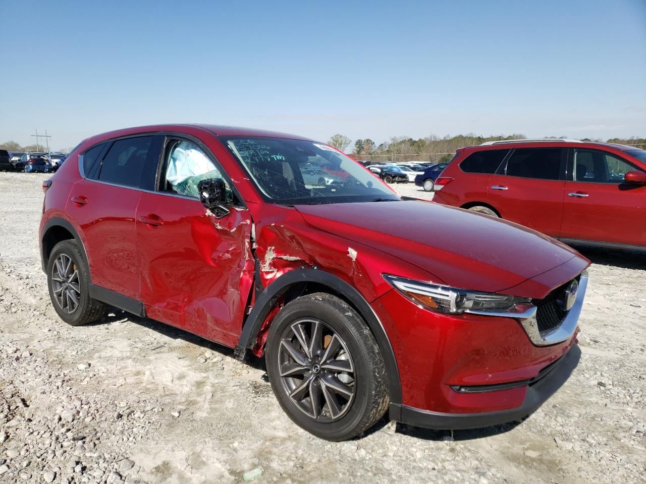MAZDA CX-5 GRAND 2017 with VIN JM3KFADL1H0174681 - Photo from auction