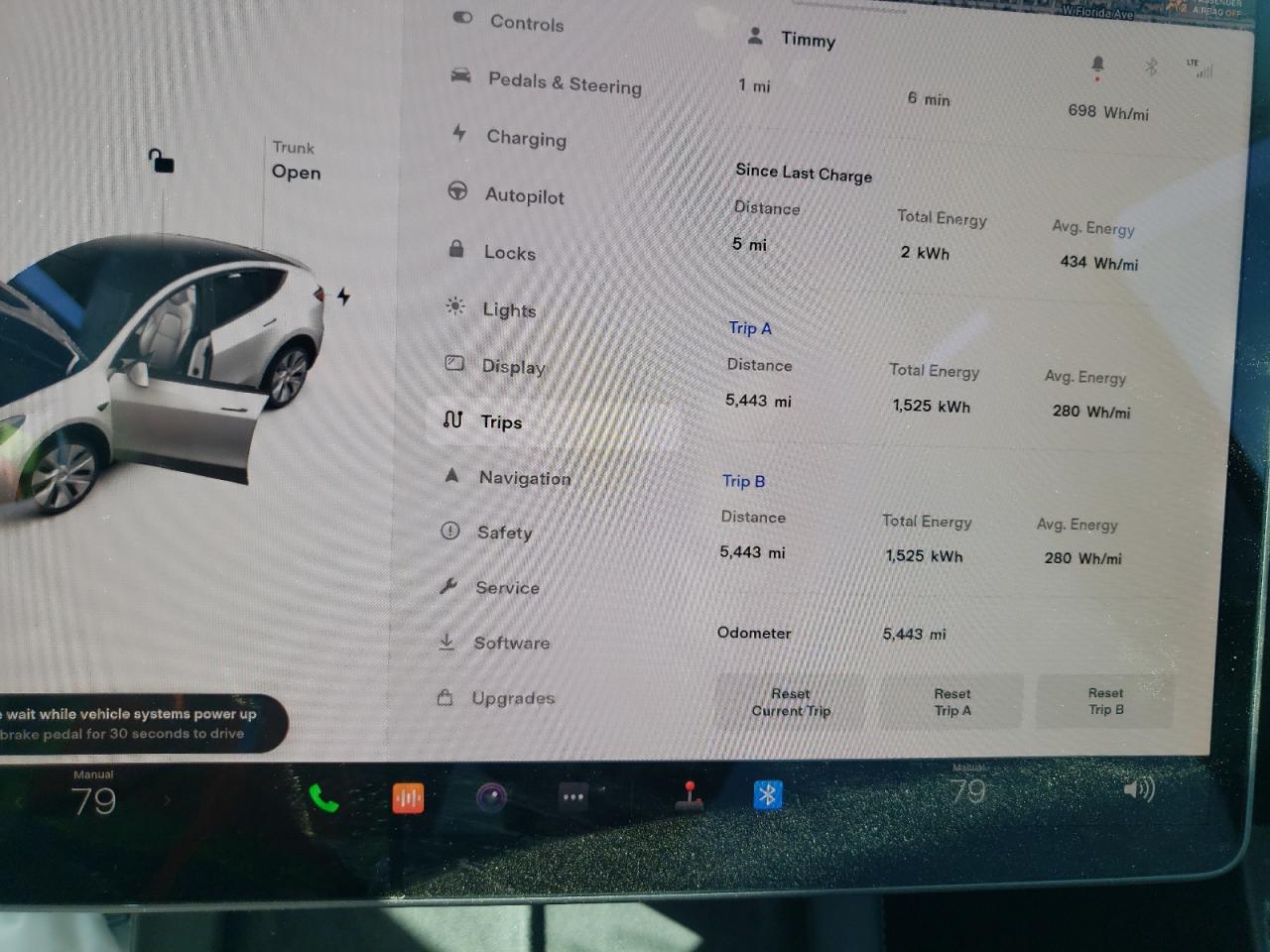 Photo 8 from auction – 2021 TESLA MODEL Y with VIN 5YJYGDEEXMF202717