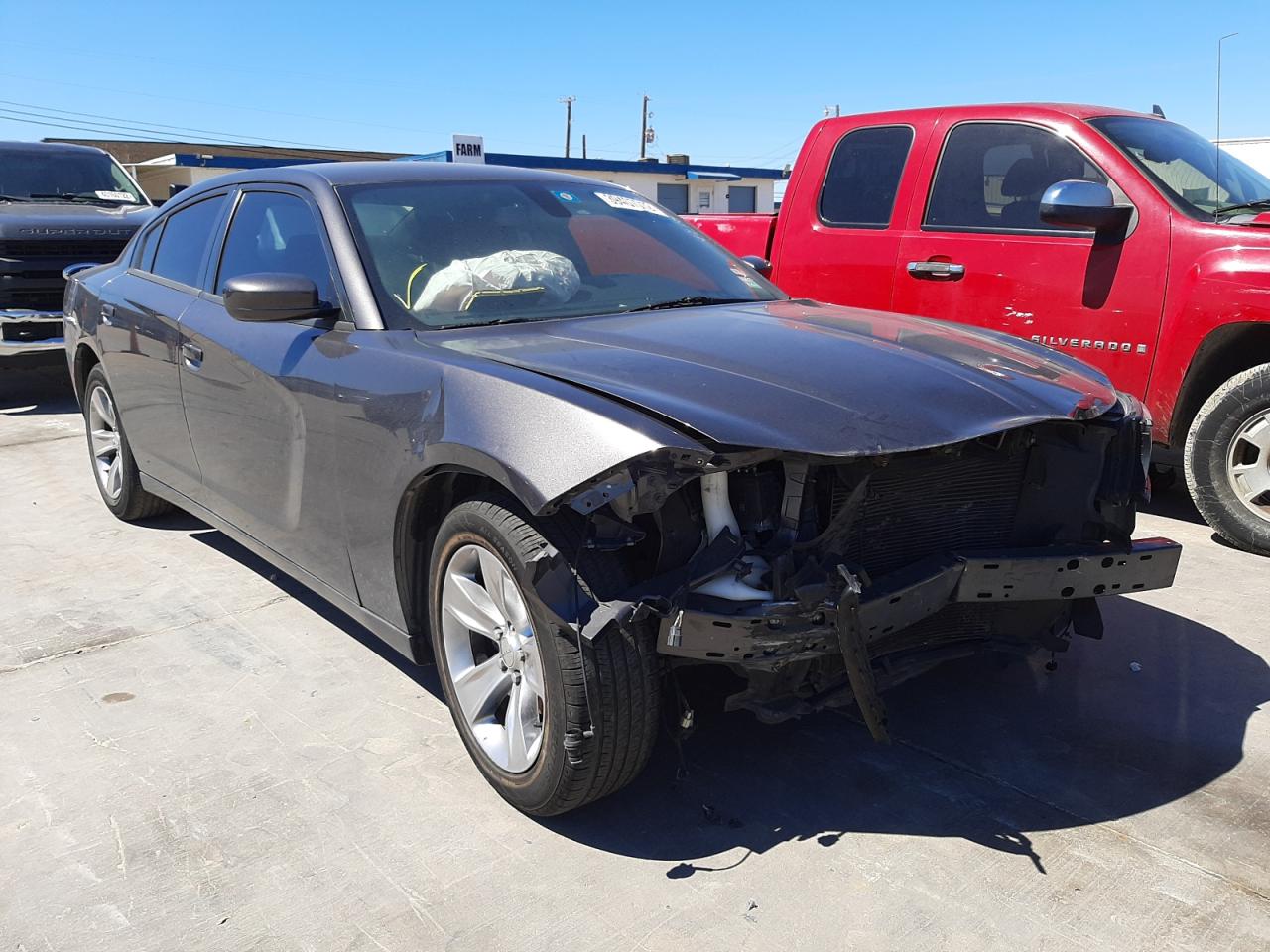 DODGE CHARGER SX 2016 with VIN 2C3CDXHG3GH187112 - Photo from auction