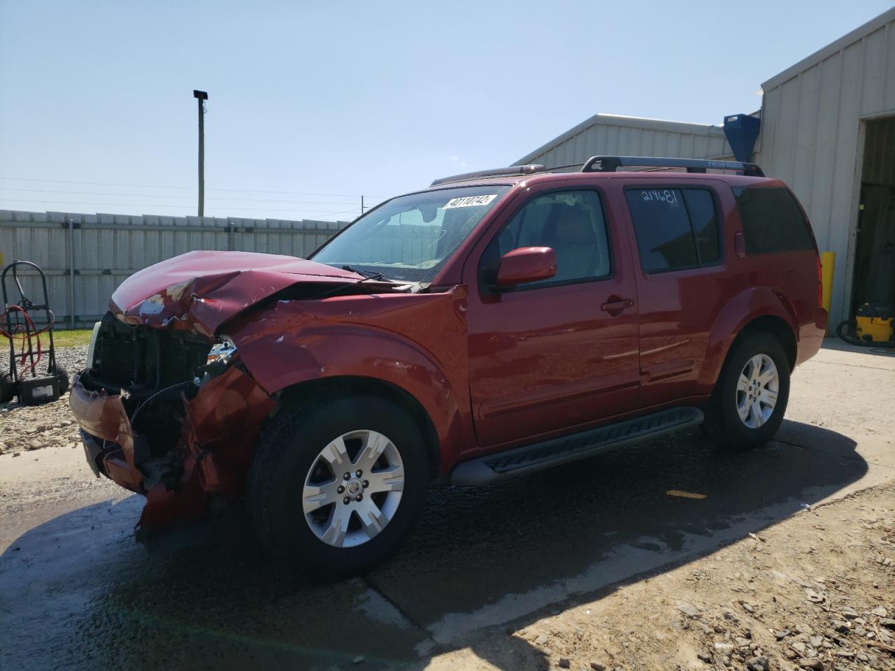 Photo 2 from auction – 2007 NISSAN PATHFINDER with VIN 5N1AR18U47C625318