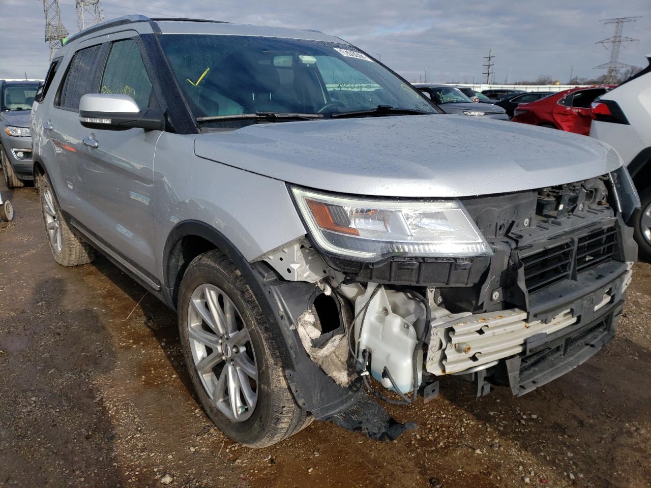 FORD EXPLORER L 2016 with VIN 1FM5K8F8XGGA88192 - Photo from auction