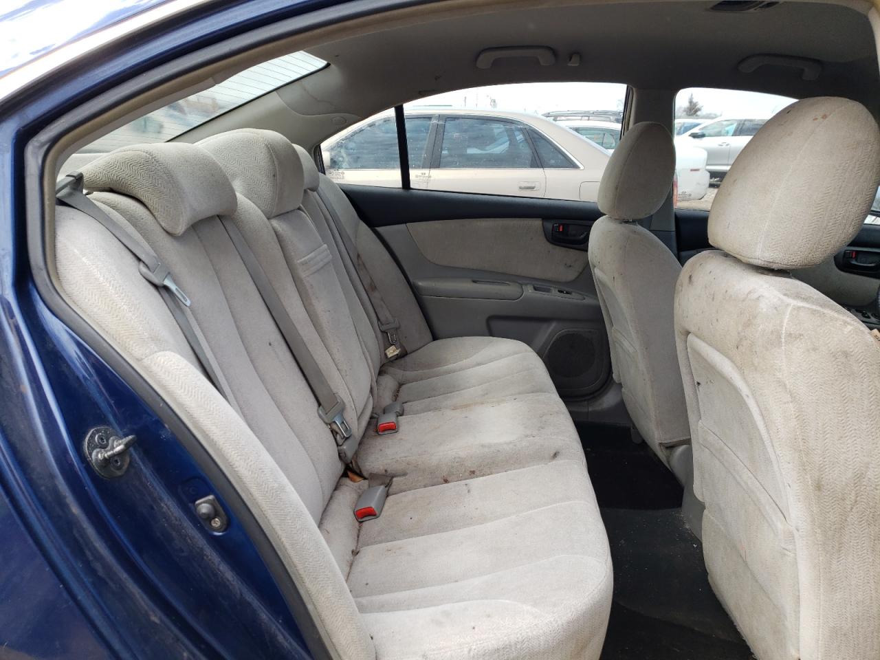 Photo 6 from auction – 2007 KIA OPTIMA LX with VIN KNAGE123375122956