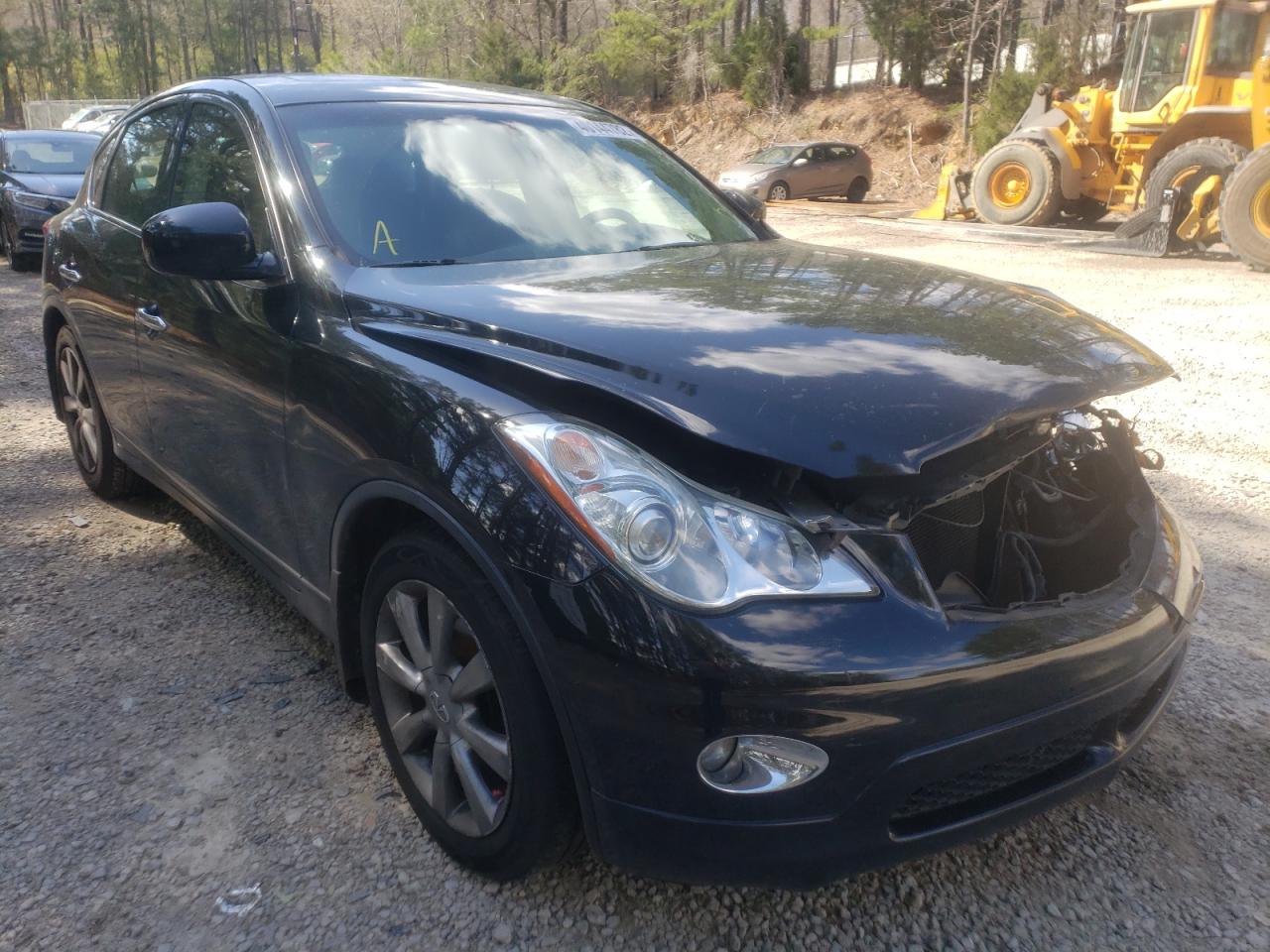 INFINITI EX35 BASE 2012 with VIN JN1AJ0HRXCM450016 - Photo from auction