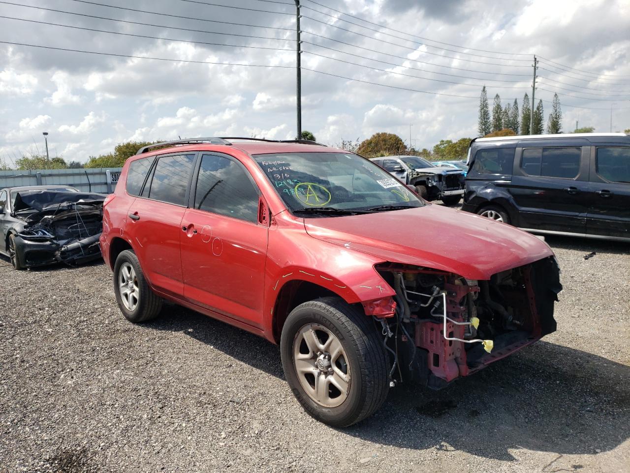 TOYOTA RAV4 2011 with VIN 2T3ZF4DV5BW093602 - Photo from auction