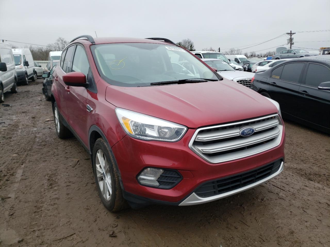 Photo 1 from auction – 2018 FORD ESCAPE SE with VIN 1FMCU9GDXJUD37862