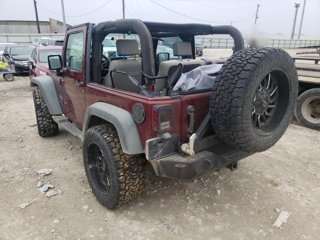 Photo 3 from auction – 2008 JEEP WRANGLER X with VIN 1J4FA24128L569233
