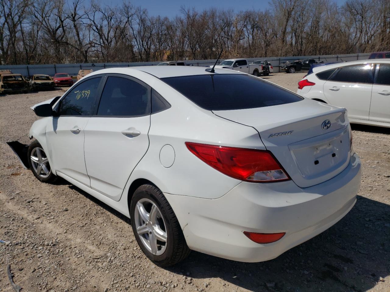 Photo 3 from auction – 2017 HYUNDAI ACCENT SE with VIN KMHCT4AE9HU174199