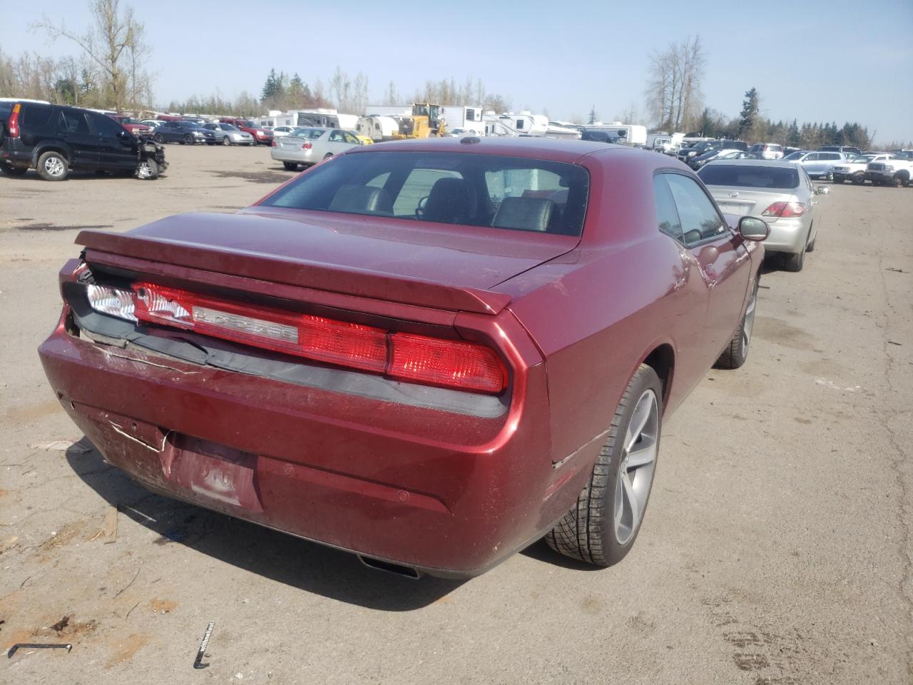 Photo 4 from auction – 2014 DODGE CHALLENGER with VIN 2C3CDYAGXEH310952