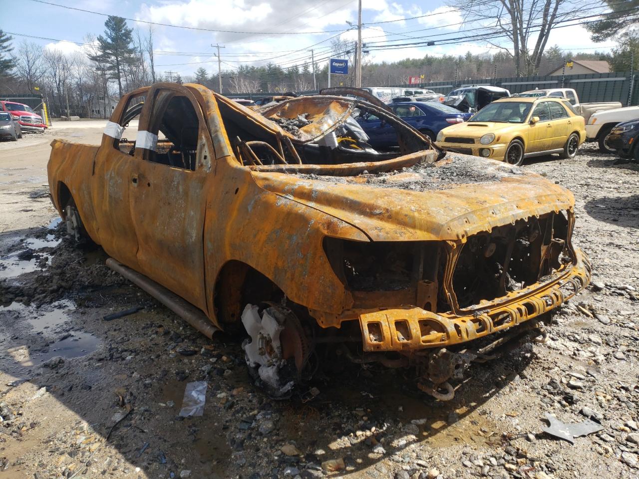 TOYOTA TUNDRA DOU 2007 with VIN 5TBBV54167S450519 - Photo from auction