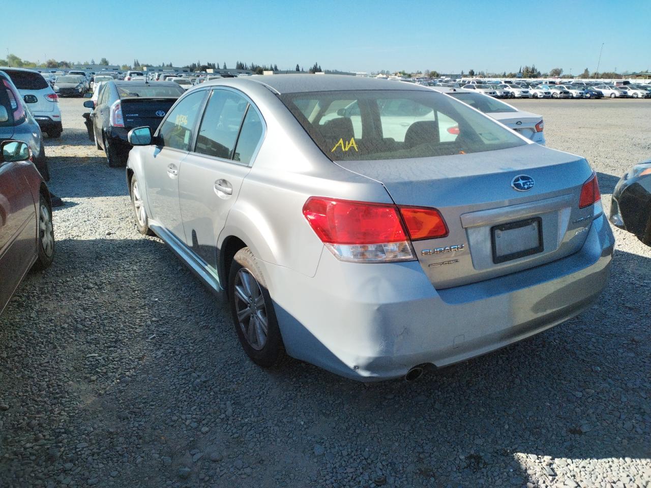 Photo 3 from auction – 2011 SUBARU LEGACY 2.5 with VIN 4S3BMBC61B3235596