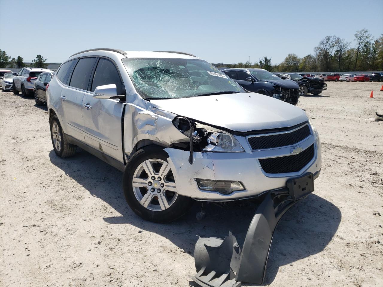 CHEVROLET TRAVERSE L 2012 with VIN 1GNKRGED1CJ253806 - Photo from auction