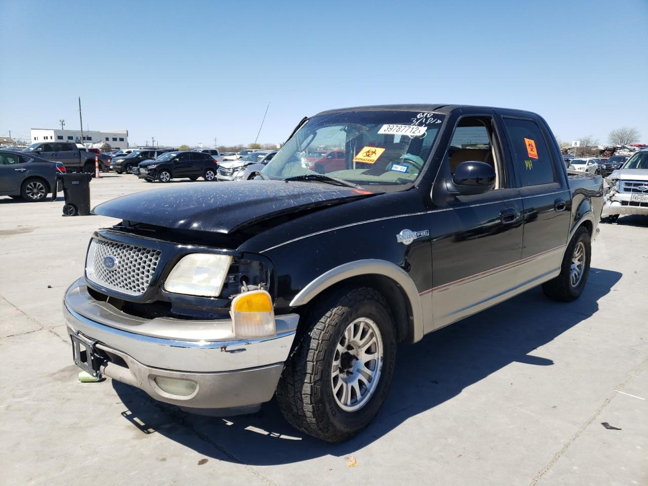 Photo 2 from auction – 2003 FORD F150 SUPER with VIN 1FTRW07693KC31195