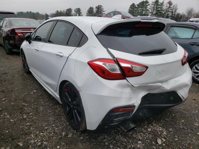 Photo 3 from auction – 2018 CHEVROLET CRUZE LT with VIN 3G1BE6SM7JS599124