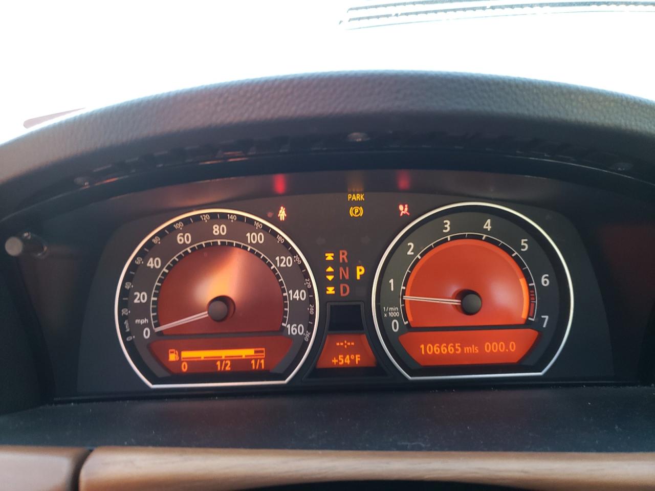 Photo 8 from auction – 2006 BMW 750 LI with VIN WBAHN83566DT59880