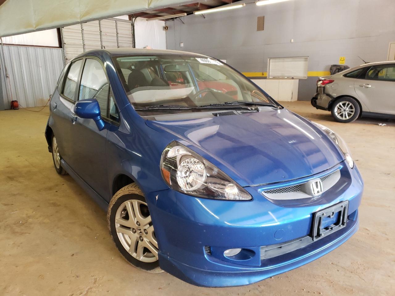 HONDA FIT S 2007 with VIN JHMGD38607S009484 - Photo from auction