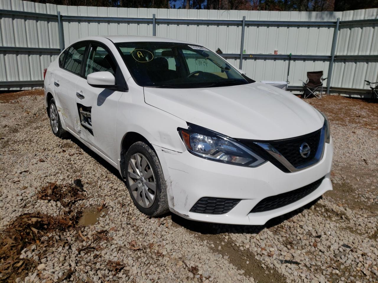 NISSAN SENTRA S 2017 with VIN 3N1AB7AP8HY255664 - Photo from auction
