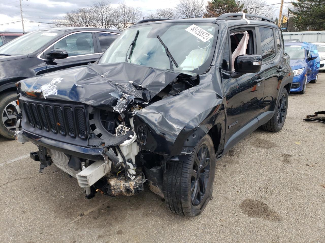 Photo 2 from auction – 2018 JEEP RENEGADE L with VIN ZACCJABB0JPH40397