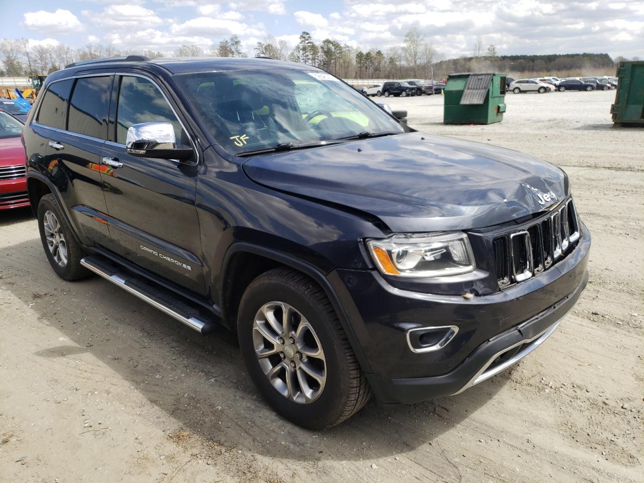 Photo 1 from auction – 2014 JEEP GRAND CHER with VIN 1C4RJFBG3EC233684