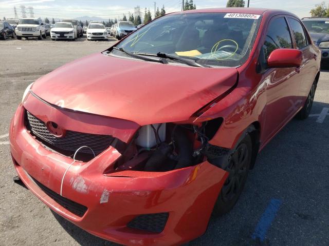 Photo 2 from auction – 2010 TOYOTA COROLLA BA with VIN 1NXBU4EE2AZ257238