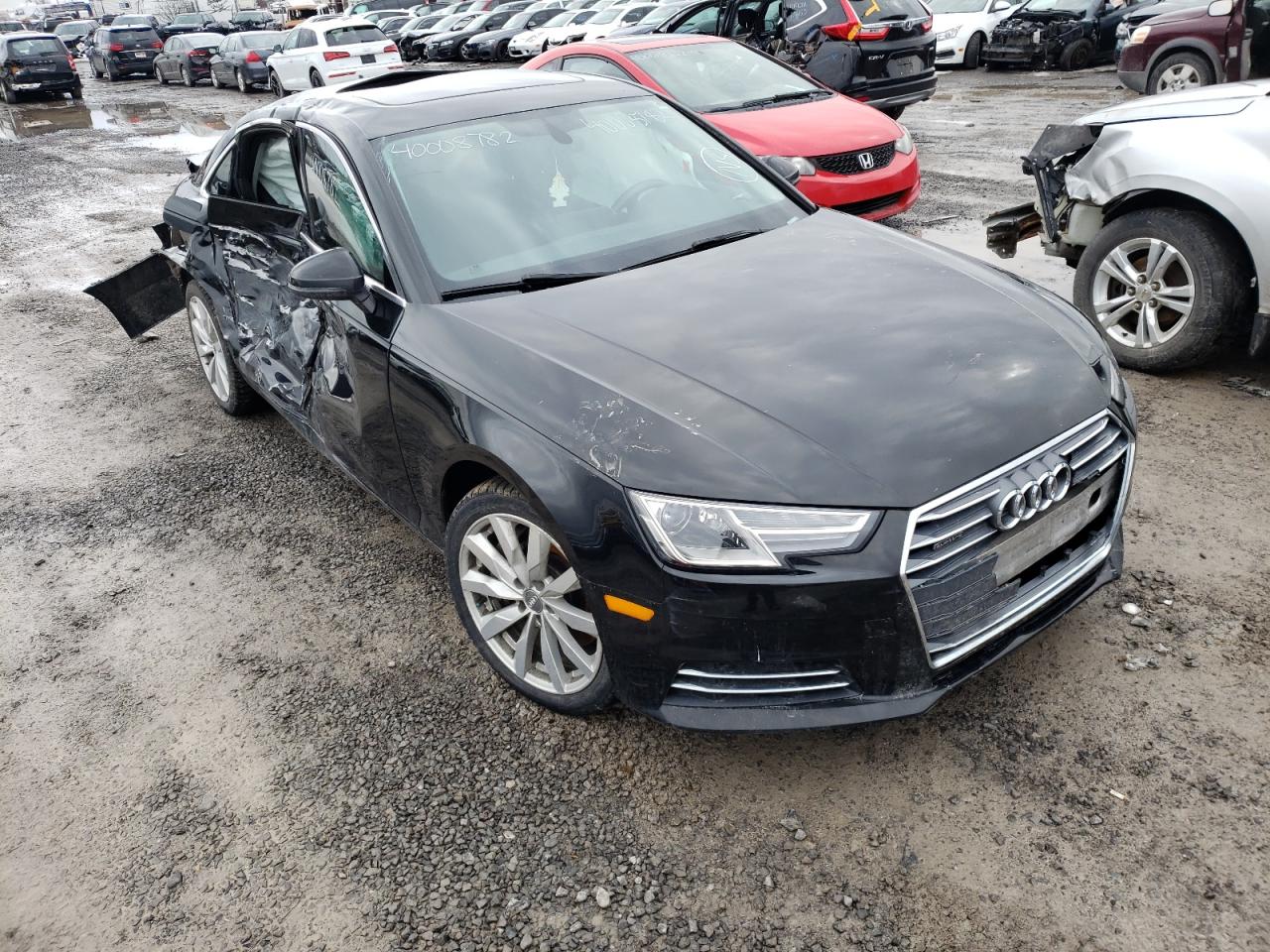 AUDI A4 PREMIUM 2017 with VIN WAUANAF46HA139624 - Photo from auction