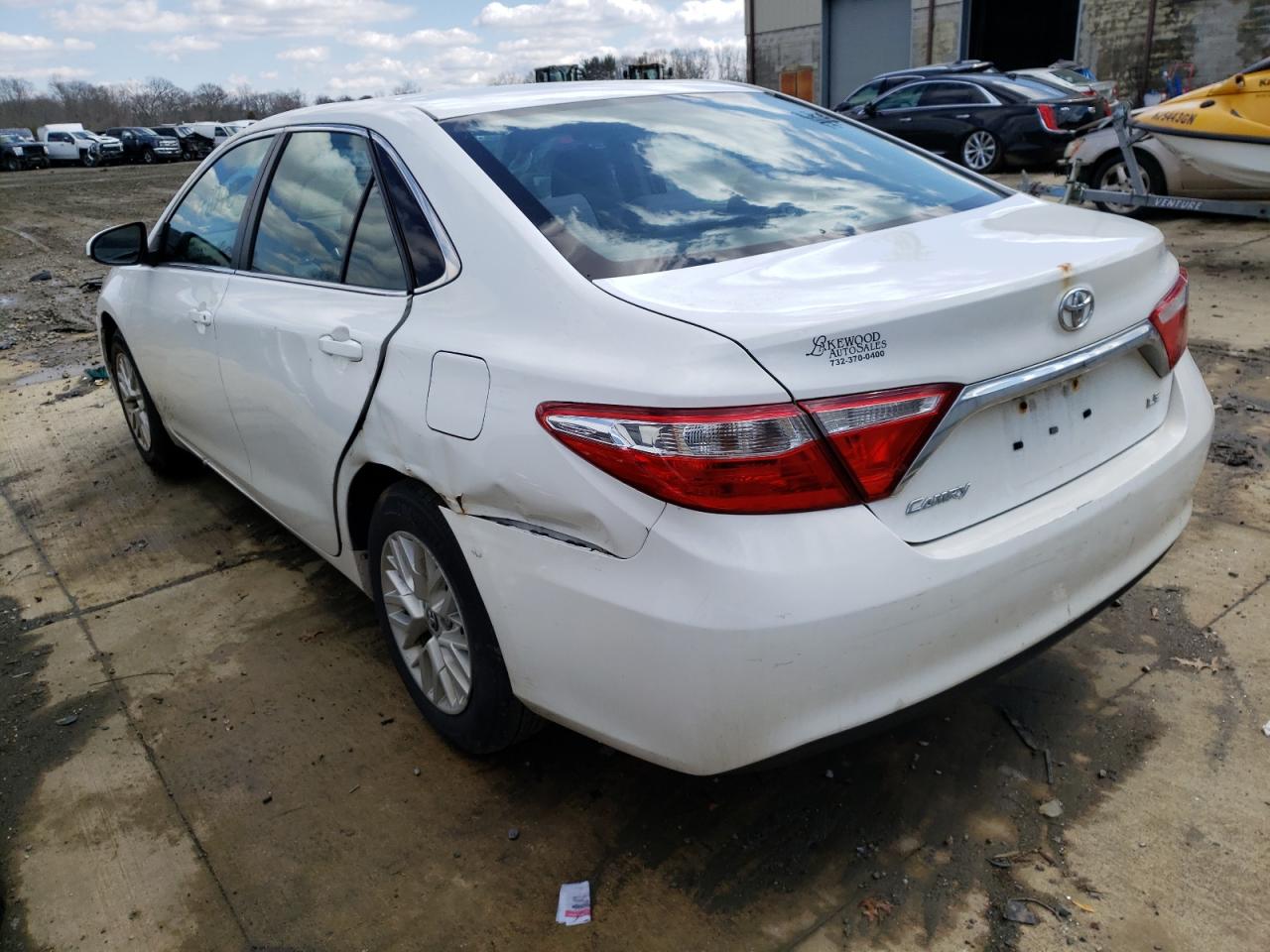 Photo 3 from auction – 2016 TOYOTA CAMRY LE with VIN 4T1BF1FK6GU525875