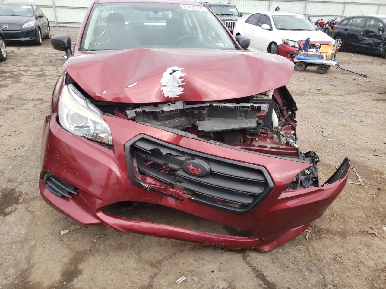 Photo 9 from auction – 2015 SUBARU LEGACY 2.5 with VIN 4S3BNAA65F3019735