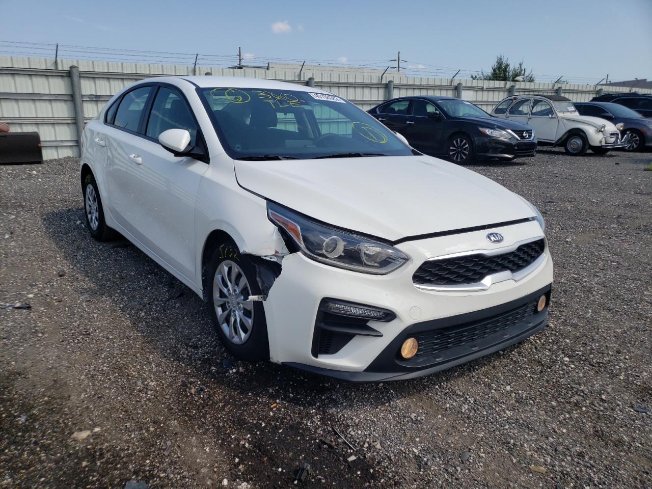 KIA FORTE FE 2020 with VIN 3KPF24AD6LE142457 - Photo from auction