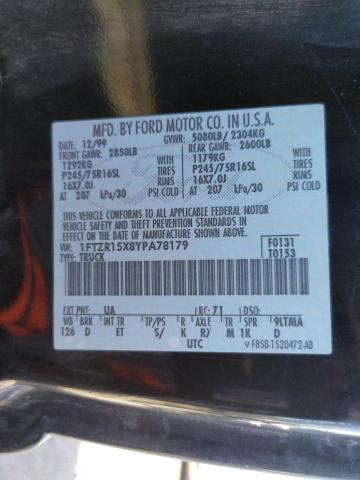 Photo 10 from auction – 2000 FORD RANGER SUP with VIN 1FTZR15X8YPA78179