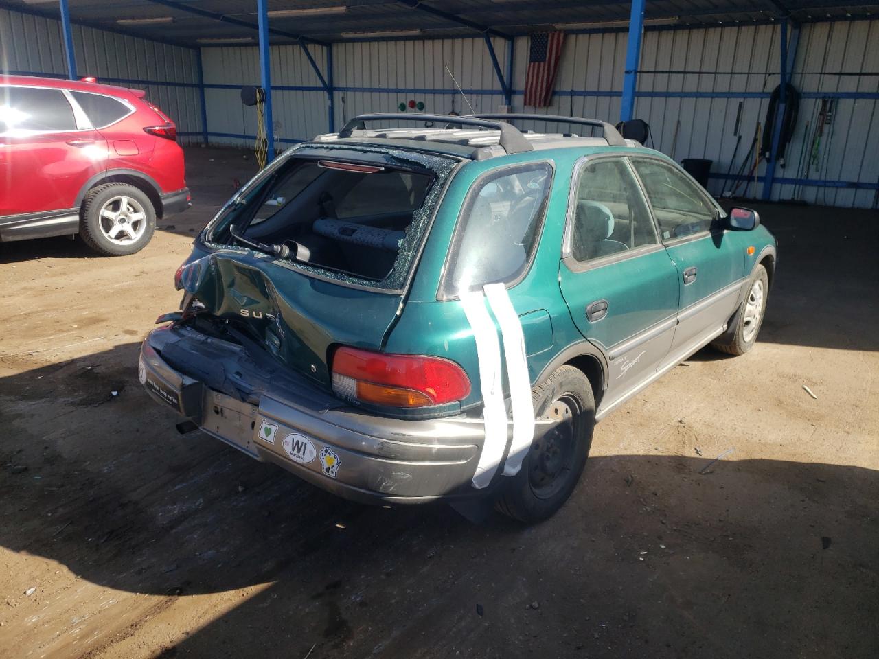 Photo 4 from auction – 1997 SUBARU IMPREZA OU with VIN JF1GF4851VG820824